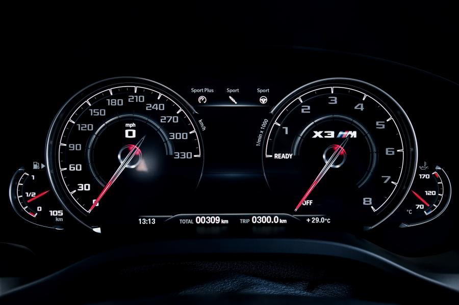 Панель приборов BMW X3 M Competition (F97) 2019 года  (WW) (фото 42 из 85)